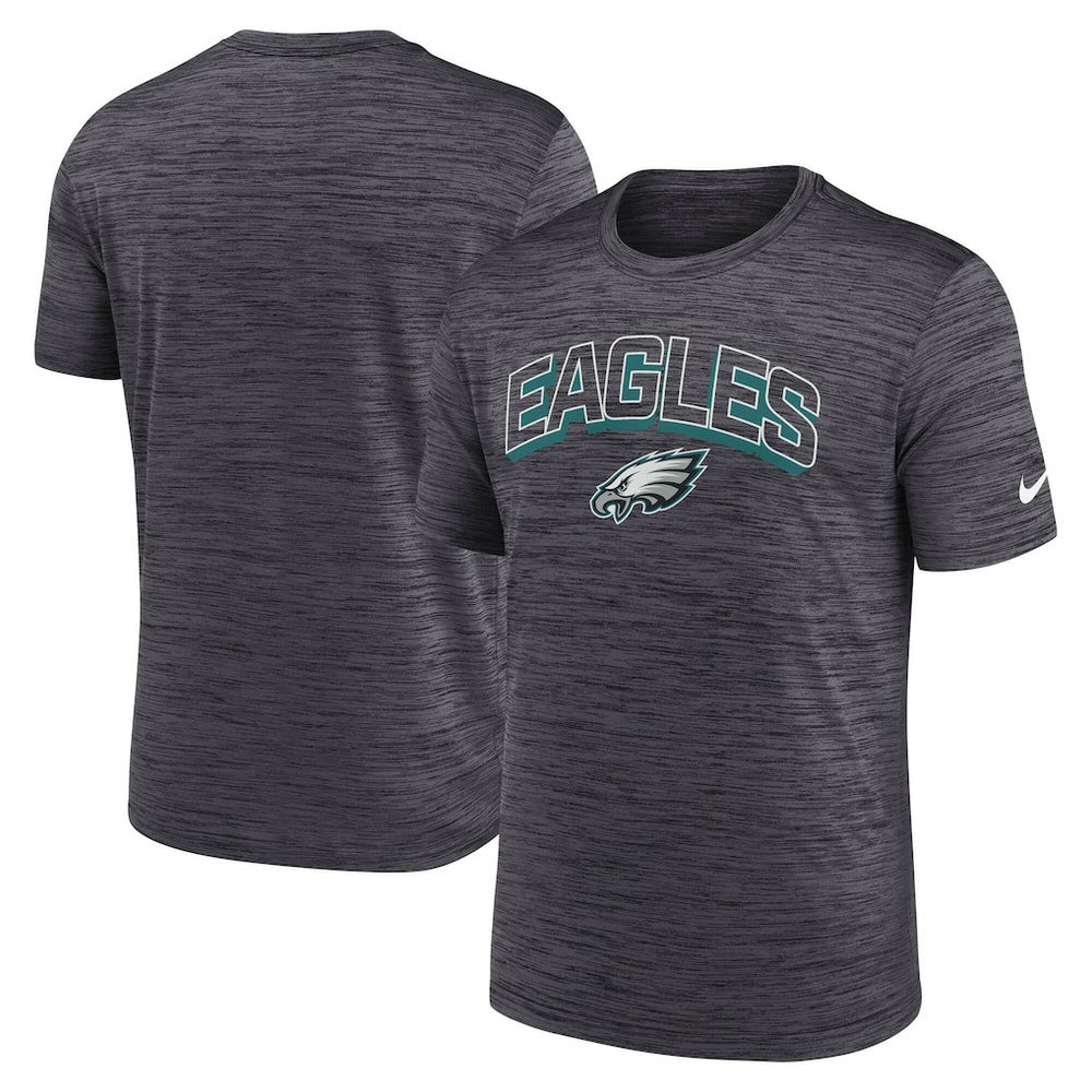 Philadelphia Eagles Primetime Velocity Dri-FIT T-Shirt - Charcoal T-shirts