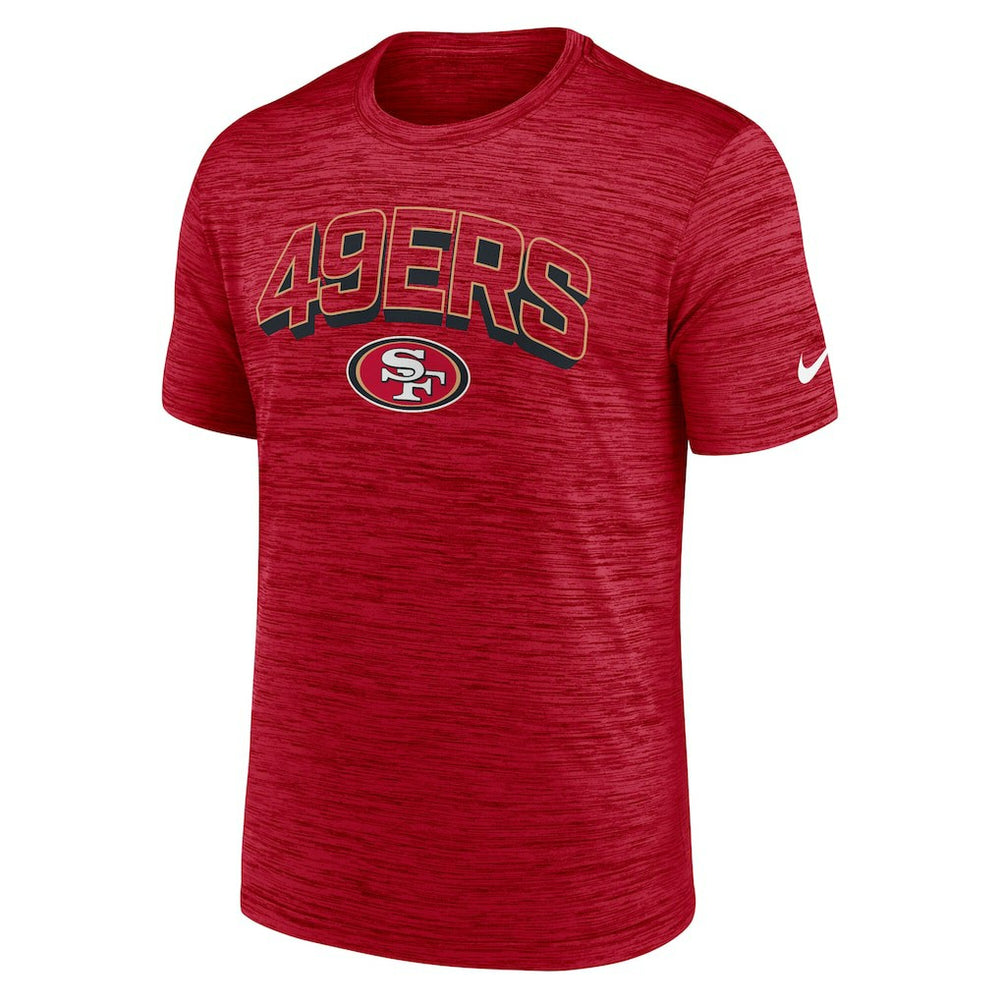 San Francisco 49ers Primetime Velocity Dri-FIT T-Shirt - Scarlet T-shirts