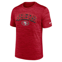 San Francisco 49ers Primetime Velocity Dri-FIT T-Shirt - Scarlet T-shirts