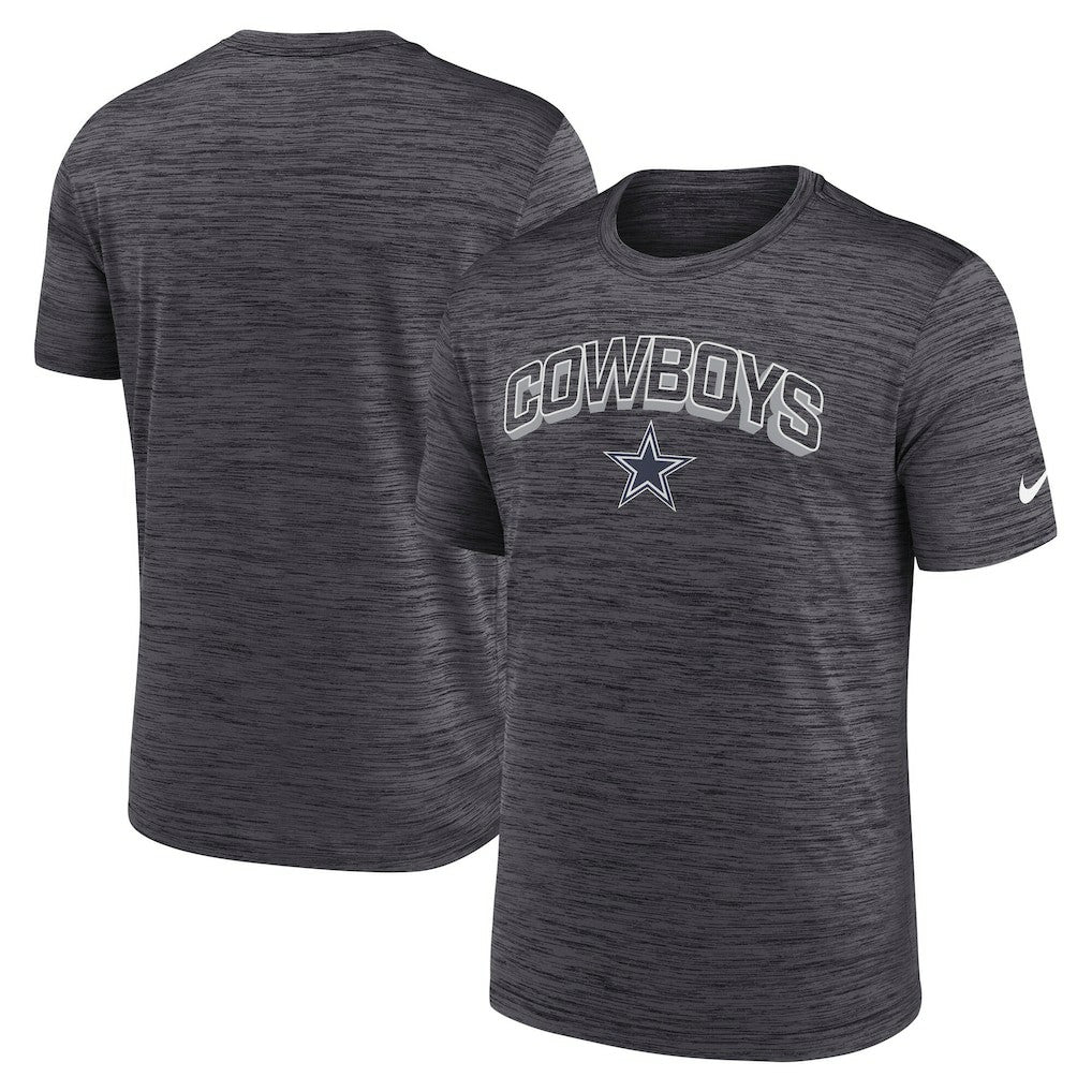 Dallas Cowboys Primetime Velocity Dri-FIT T-Shirt - Charcoal T-shirts