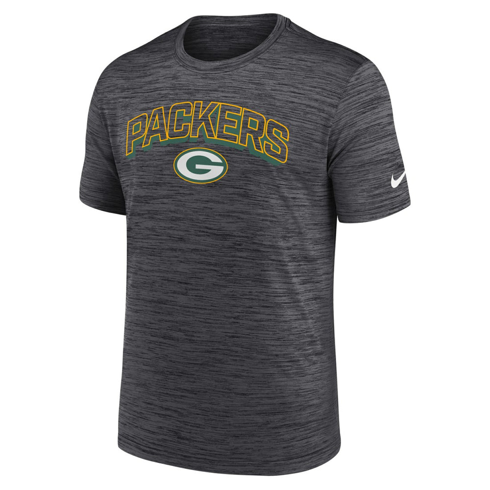 Green Bay Packers Primetime Velocity Dri-FIT T-Shirt - Charcoal T-shirts