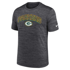Green Bay Packers Primetime Velocity Dri-FIT T-Shirt - Charcoal T-shirts