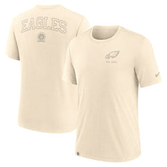 Philadelphia Eagles Glory Tri-Blend T-Shirt - Cream T-shirts