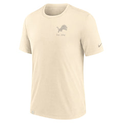 Detroit Lions Glory Tri-Blend T-Shirt - Cream T-shirts
