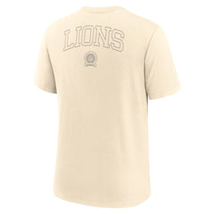 Detroit Lions Glory Tri-Blend T-Shirt - Cream T-shirts