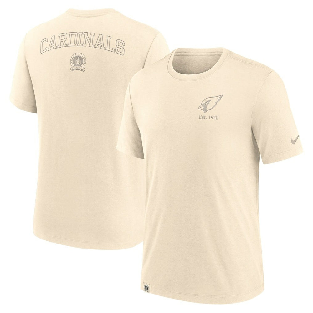 Arizona Cardinals Glory Tri-Blend T-Shirt - Cream T-shirts