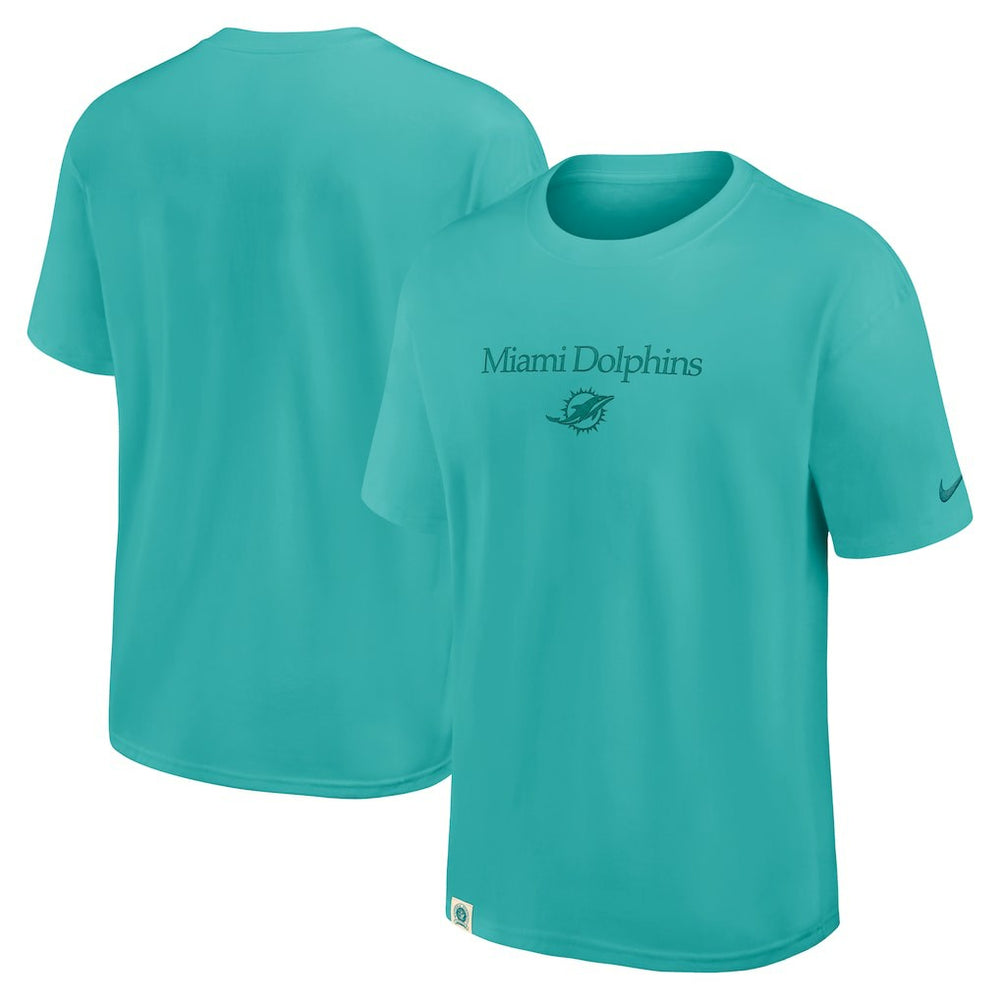 Miami Dolphins Glory Max90 T-Shirt - Aqua T-shirts