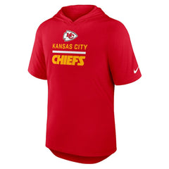 Kansas City Chiefs Lockup Tri-Blend Hoodie T-Shirt - Red Hoodies