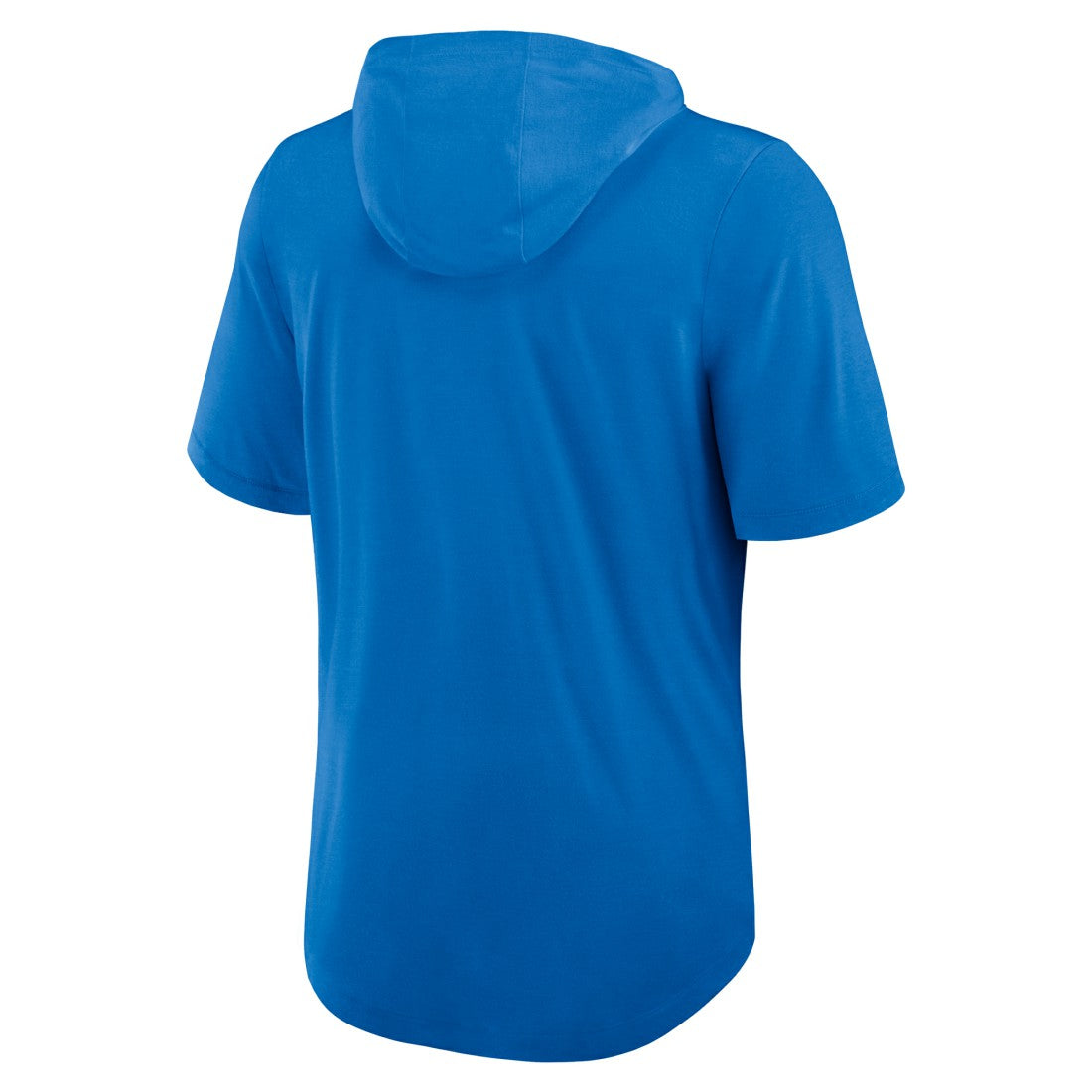 Detroit Lions Lockup Tri-Blend Hoodie T-Shirt - Blue Hoodies