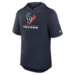 Houston Texans Lockup Tri-Blend Hoodie T-Shirt - Navy Hoodies