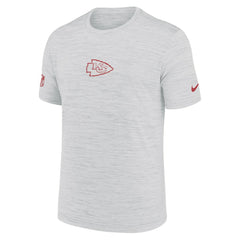 Kansas City Chiefs Sideline Velocity Dri-FIT T-Shirt - Ash  - Ash T-shirts