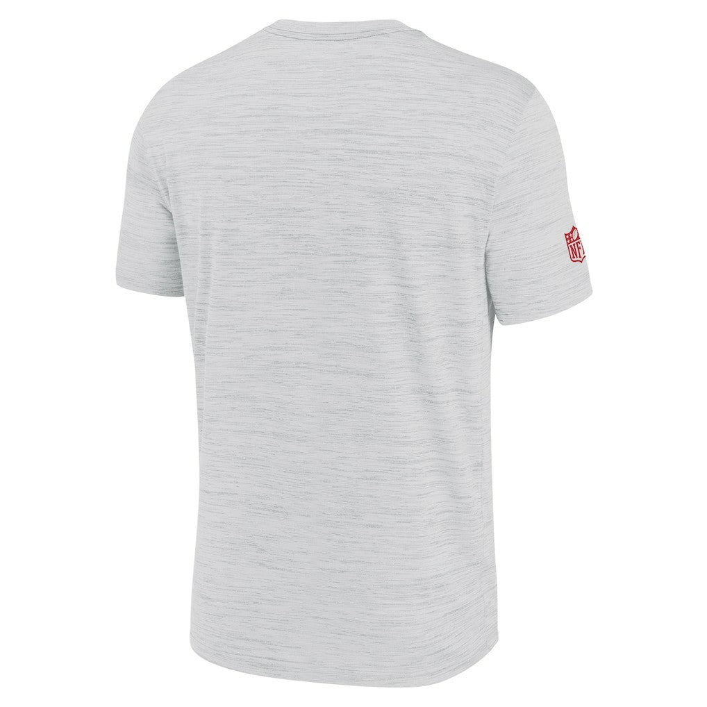 Kansas City Chiefs Sideline Velocity Dri-FIT T-Shirt - Ash  - Ash T-shirts