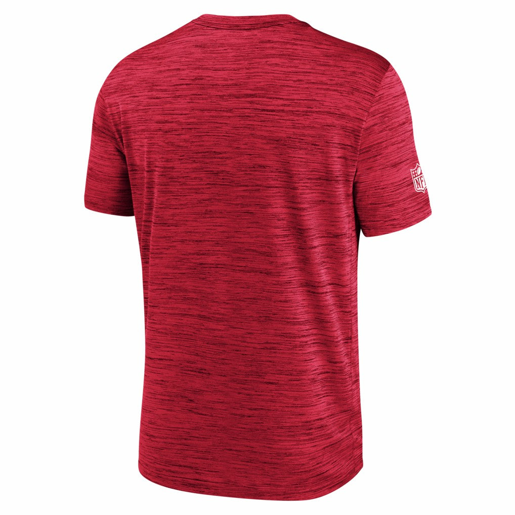 Kansas City Chiefs Sideline Velocity Dri-FIT T-Shirt - Red  - Red T-shirts