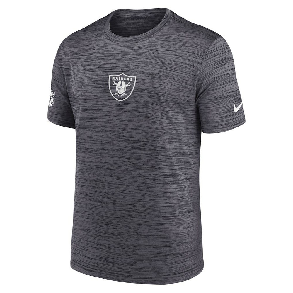 Las Vegas Raiders Sideline Velocity Dri-FIT T-Shirt - Black  - Black T-shirts