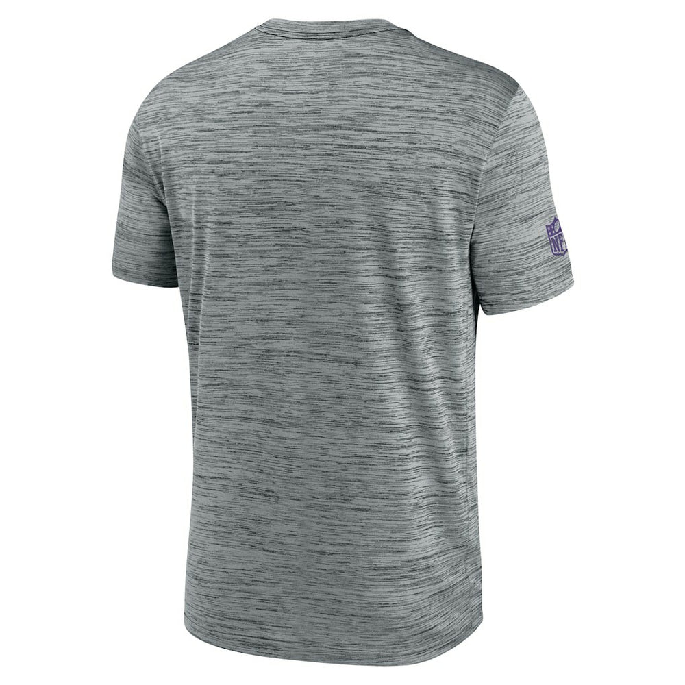 Minnesota Vikings Sideline Velocity Dri-FIT T-Shirt - Gray  - Gray T-shirts