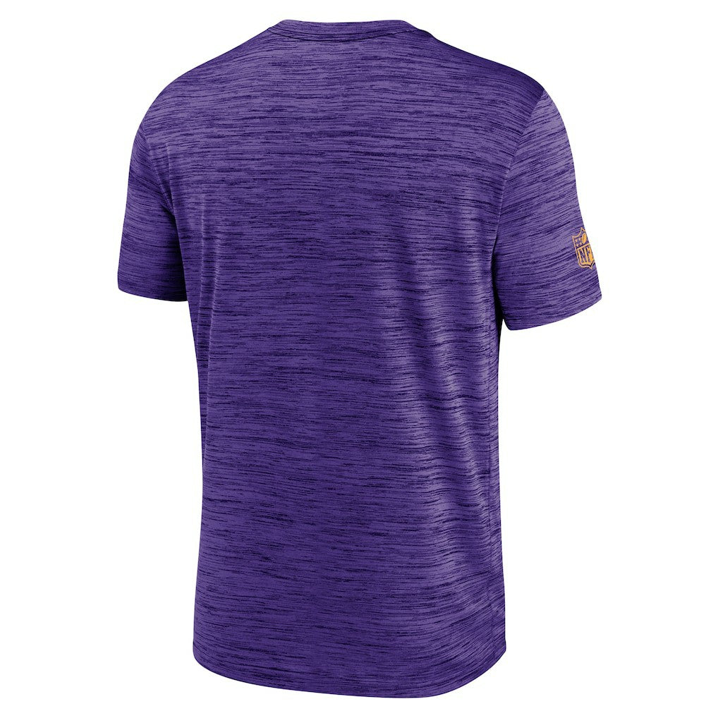 Minnesota Vikings Sideline Velocity Dri-FIT T-Shirt - Purple  - Purple T-shirts