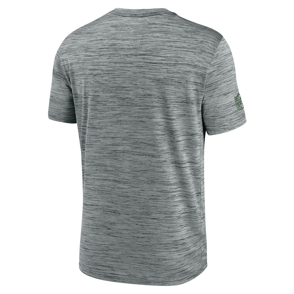 New York Jets Sideline Velocity Dri-FIT T-Shirt - Gray  - Gray T-shirts