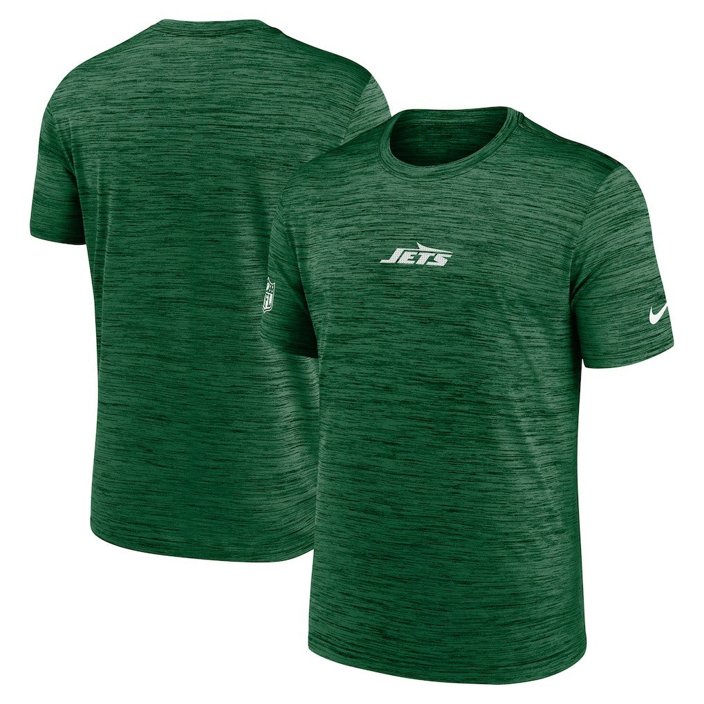 New York Jets Sideline Velocity Dri-FIT T-Shirt - Green  - Green T-shirts