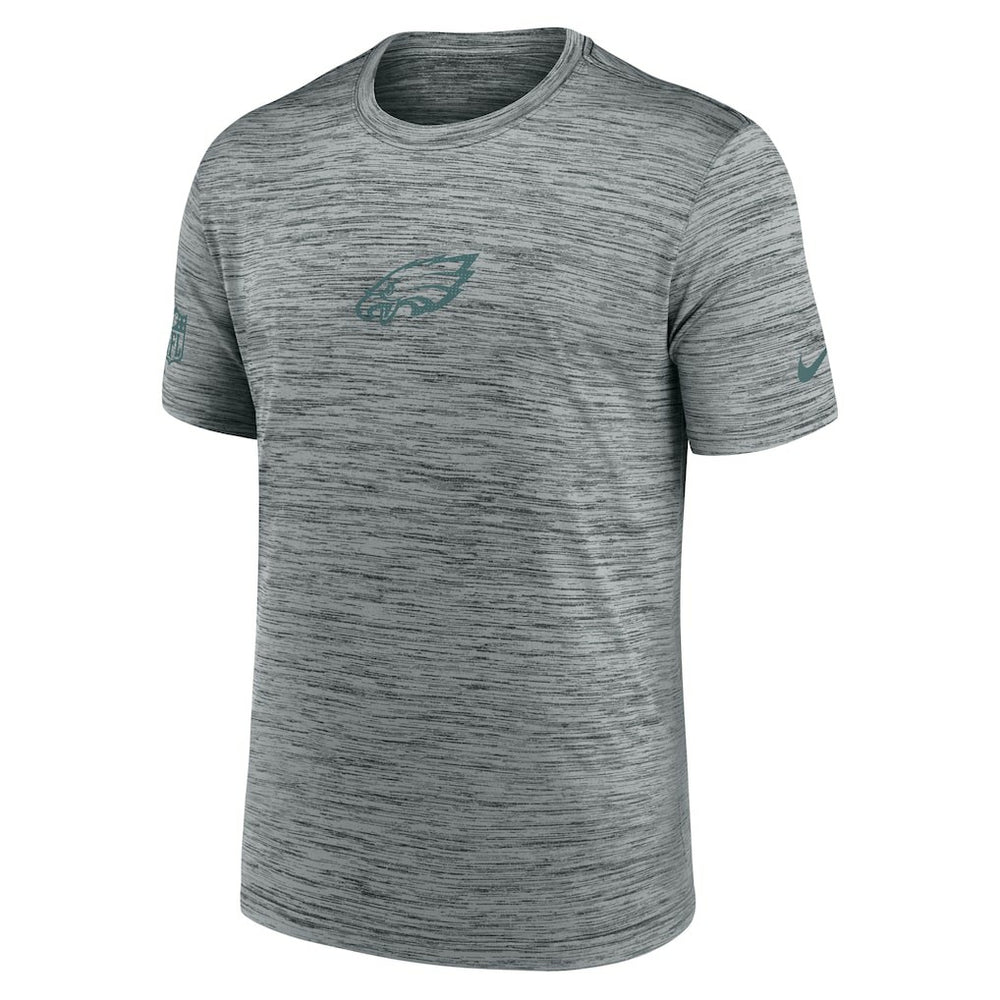 Philadelphia Eagles Sideline Velocity Dri-FIT T-Shirt - Gray  - Gray T-shirts