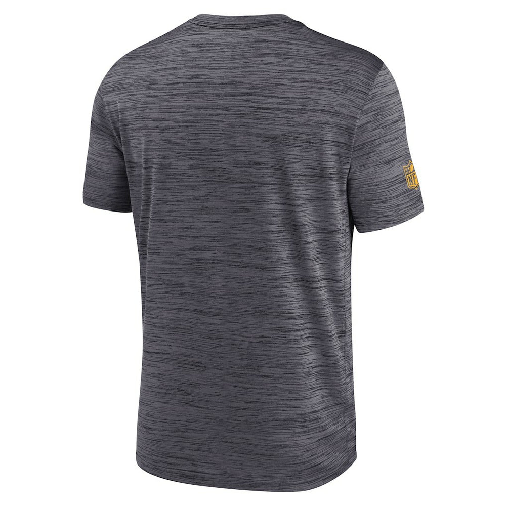 Pittsburgh Steelers Sideline Velocity Dri-FIT T-Shirt - Black  - Black T-shirts