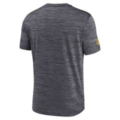 Pittsburgh Steelers Sideline Velocity Dri-FIT T-Shirt - Black  - Black T-shirts