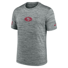 San Francisco 49ers Sideline Velocity Dri-FIT T-Shirt - Gray  - Gray T-shirts
