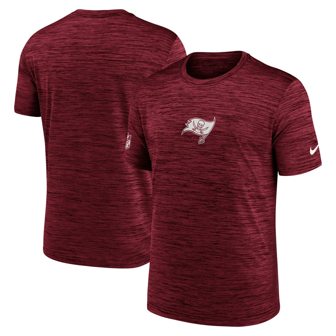Tampa Bay Buccaneers Sideline Velocity Dri-FIT T-Shirt - Red  - Red T-shirts
