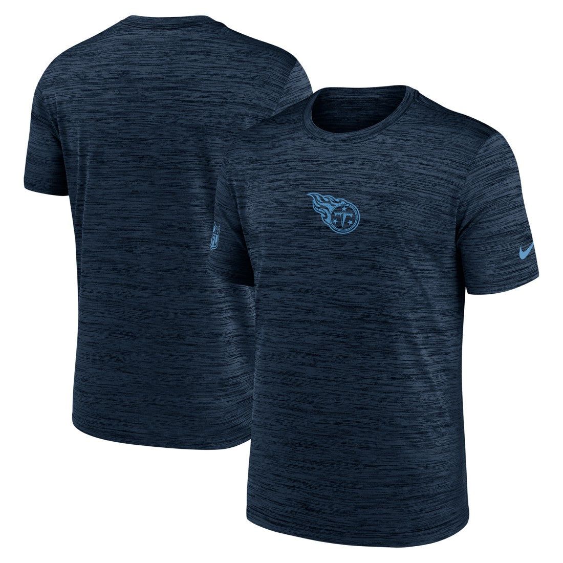Tennessee Titans Sideline Velocity Dri-FIT T-Shirt - Navy  - Navy T-shirts