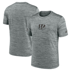 Cincinnati Bengals Sideline Velocity Dri-FIT T-Shirt - Gray  - Gray T-shirts