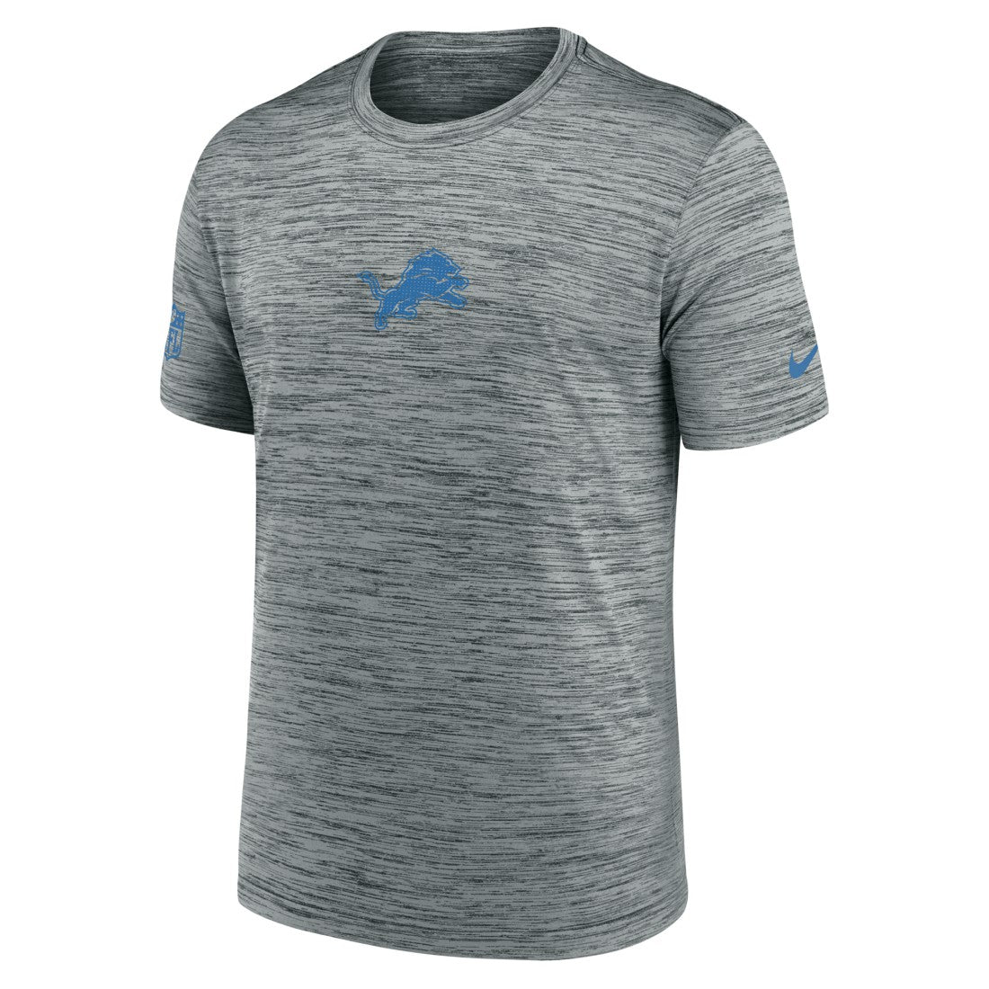 Detroit Lions Sideline Velocity Dri-FIT T-Shirt - Gray  - Gray T-shirts