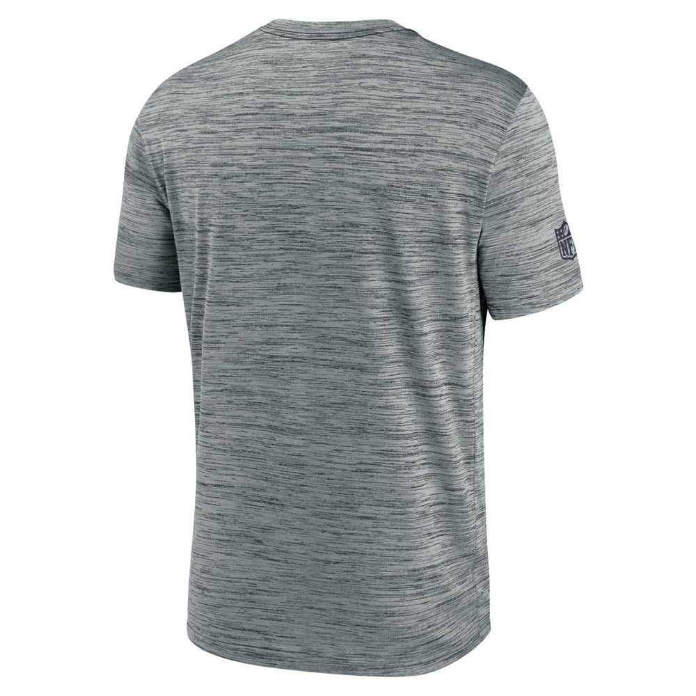 Denver Broncos Sideline Velocity Dri-FIT T-Shirt - Gray  - Gray T-shirts