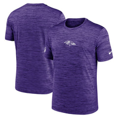 Baltimore Ravens Sideline Velocity Dri-FIT T-Shirt - Purple  - Purple T-shirts