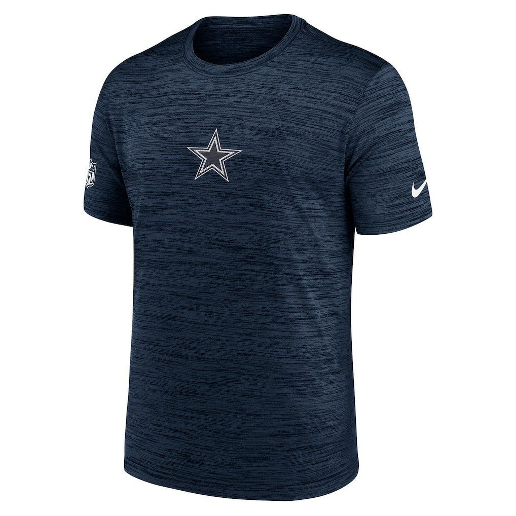 Dallas Cowboys Sideline Velocity Dri-FIT T-Shirt - Navy  - Navy T-shirts