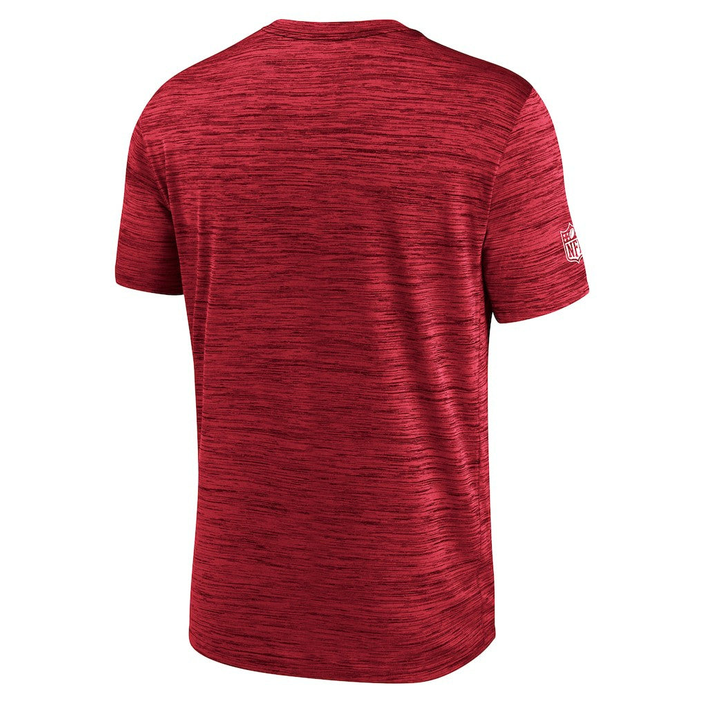 Arizona Cardinals Sideline Velocity Dri-FIT T-Shirt - Cardinal  - Cardinal T-shirts
