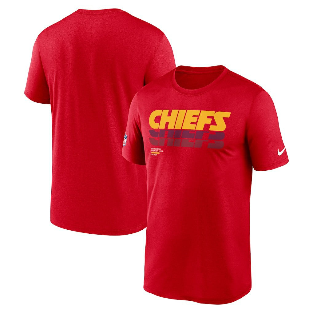 Kansas City Chiefs Sideline Legend Dri-FIT T-Shirt - Red T-shirts