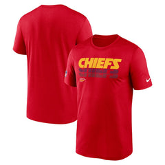 Kansas City Chiefs Sideline Legend Dri-FIT T-Shirt - Red T-shirts