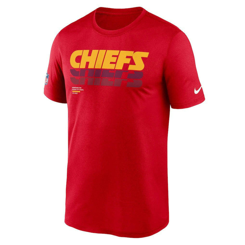 Kansas City Chiefs Sideline Legend Dri-FIT T-Shirt - Red T-shirts