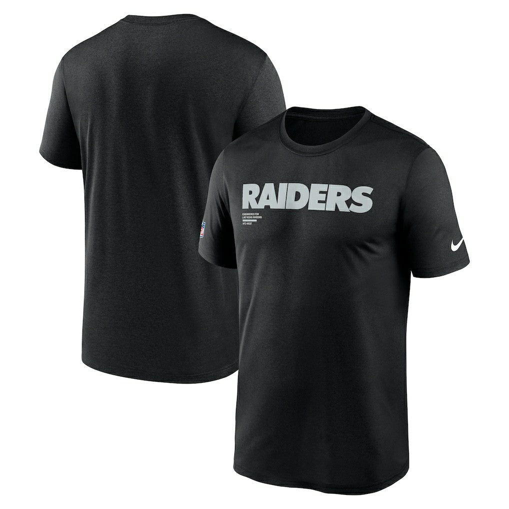 Las Vegas Raiders Sideline Legend Dri-FIT T-Shirt - Black T-shirts