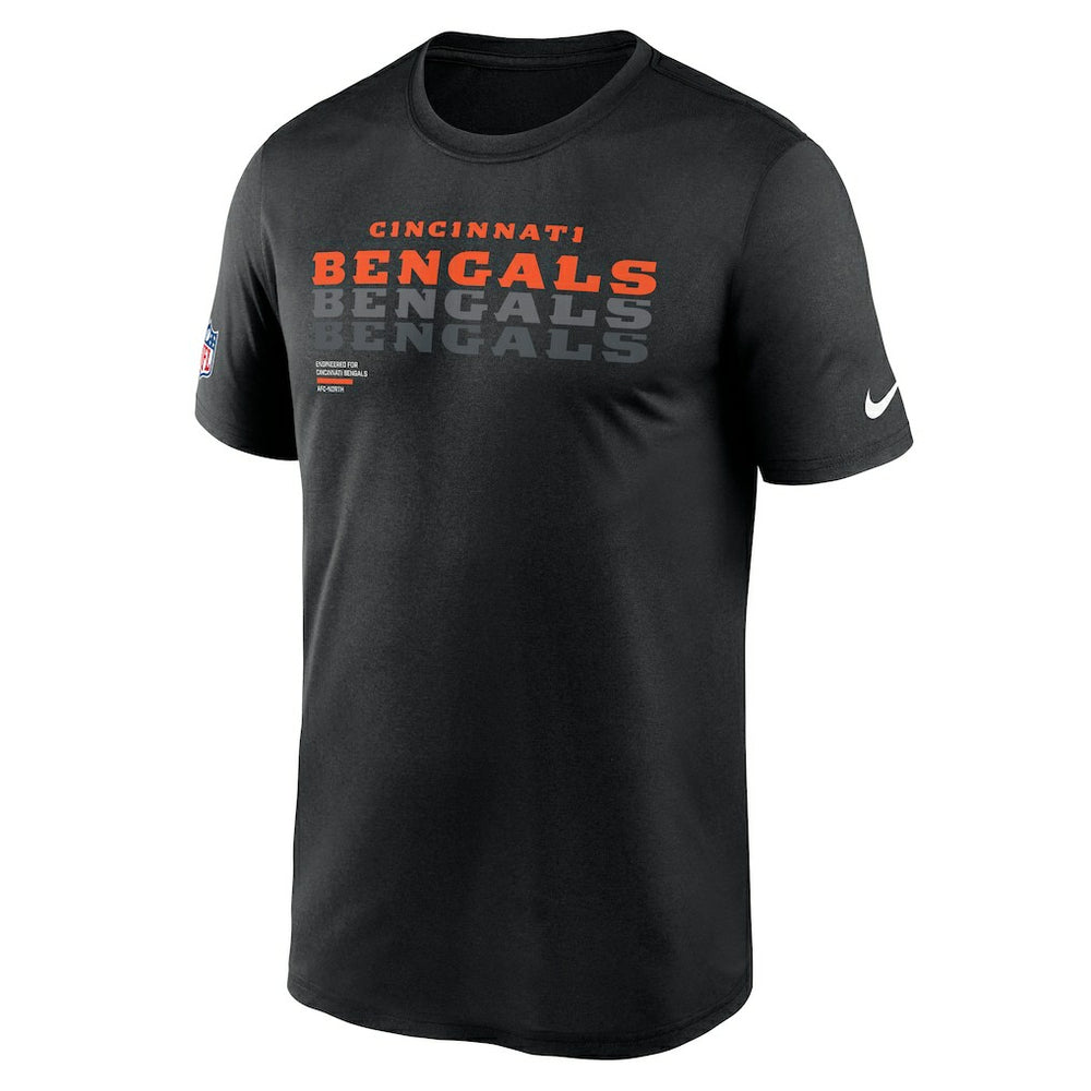 Cincinnati Bengals Sideline Legend Dri-FIT T-Shirt - Black T-shirts
