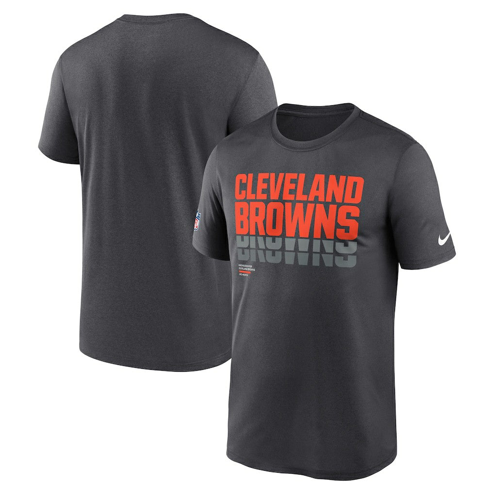 Cleveland Browns Sideline Legend Dri-FIT T-Shirt - Charcoal T-shirts