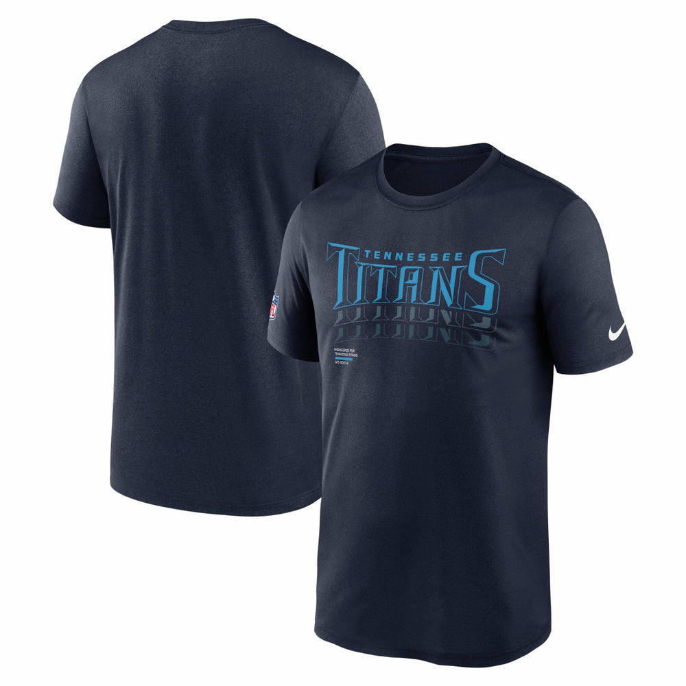 Tennessee Titans Sideline Legend Dri-FIT T-Shirt - Navy T-shirts
