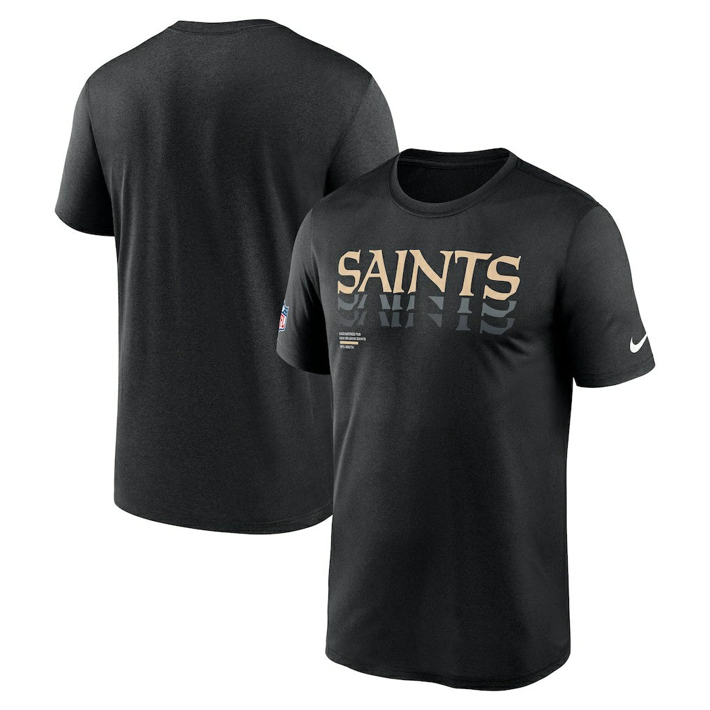 New Orleans Saints Sideline Legend Dri-FIT T-Shirt - Black T-shirts