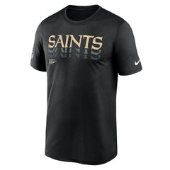 New Orleans Saints Sideline Legend Dri-FIT T-Shirt - Black T-shirts