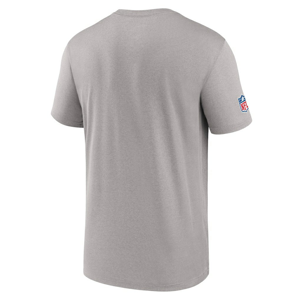 Miami Dolphins Sideline Legend Dri-FIT T-Shirt - Gray T-shirts
