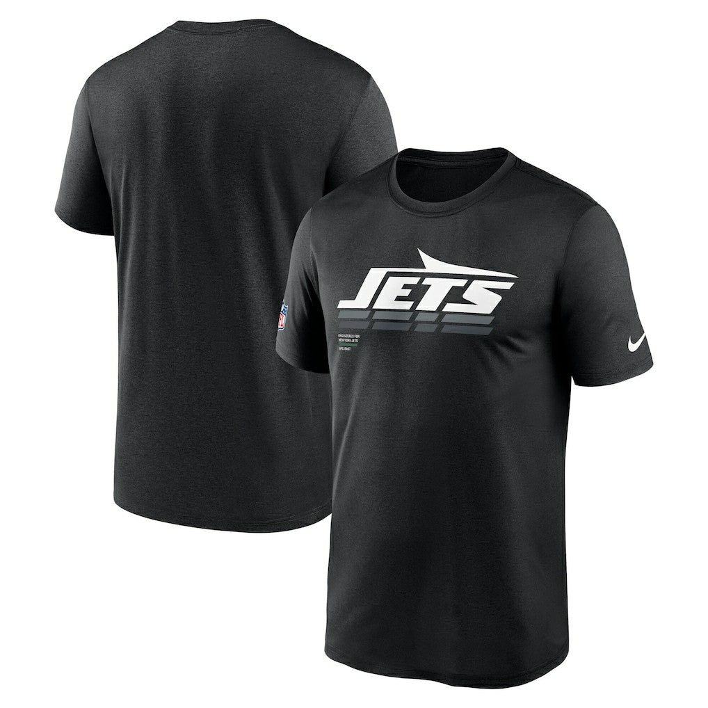 New York Jets Sideline Legend Dri-FIT T-Shirt - Black T-shirts