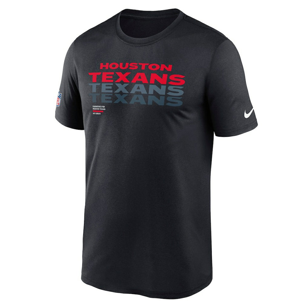 Houston Texans Sideline Legend Dri-FIT T-Shirt - Navy T-shirts