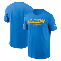 Los Angeles Chargers Sideline Dri-FIT T-Shirt - Powder Blue T-shirts