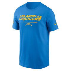 Los Angeles Chargers Sideline Dri-FIT T-Shirt - Powder Blue T-shirts