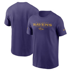 Baltimore Ravens Sideline Dri-FIT T-Shirt - Purple T-shirts