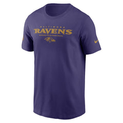 Baltimore Ravens Sideline Dri-FIT T-Shirt - Purple T-shirts